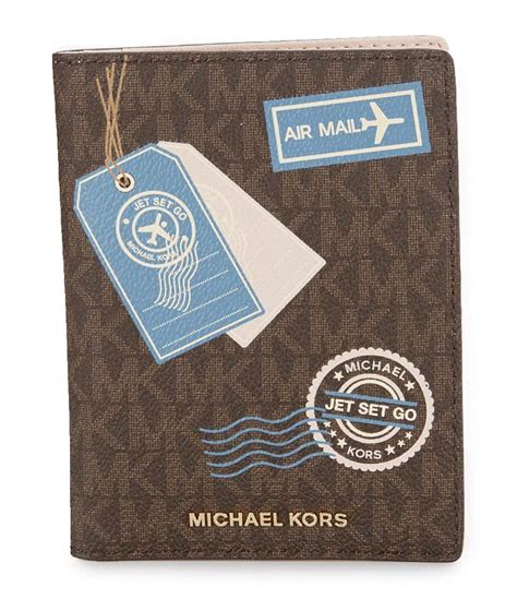 view larger image michael kors illustrations slim signature passport wallet|Logo Passport Wallet .